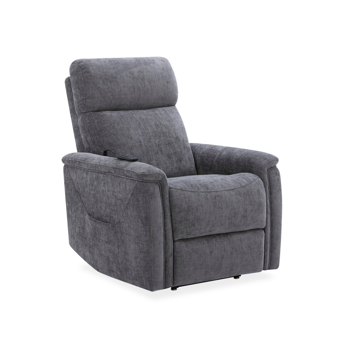 Luma Petite Fabric Power Lift Recliner with Power Headrest, Lumbar, Heat & Massage
