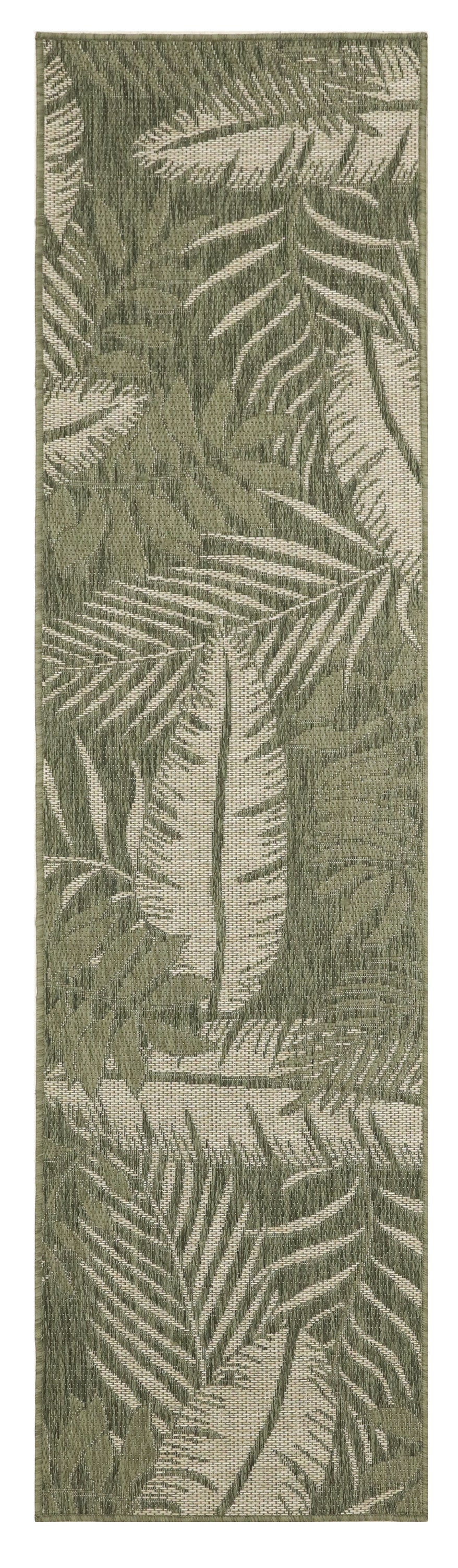 Garden Oasis GOA02 Green Ivory Rug