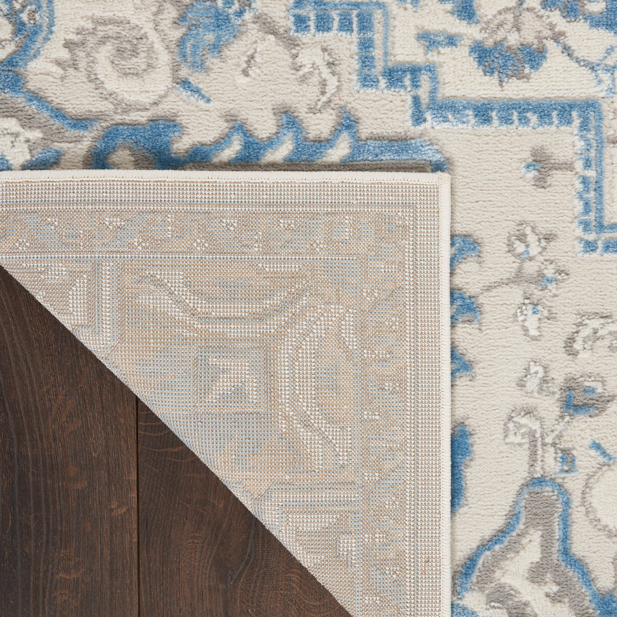 Elation ETN10 Ivory Blue Rug