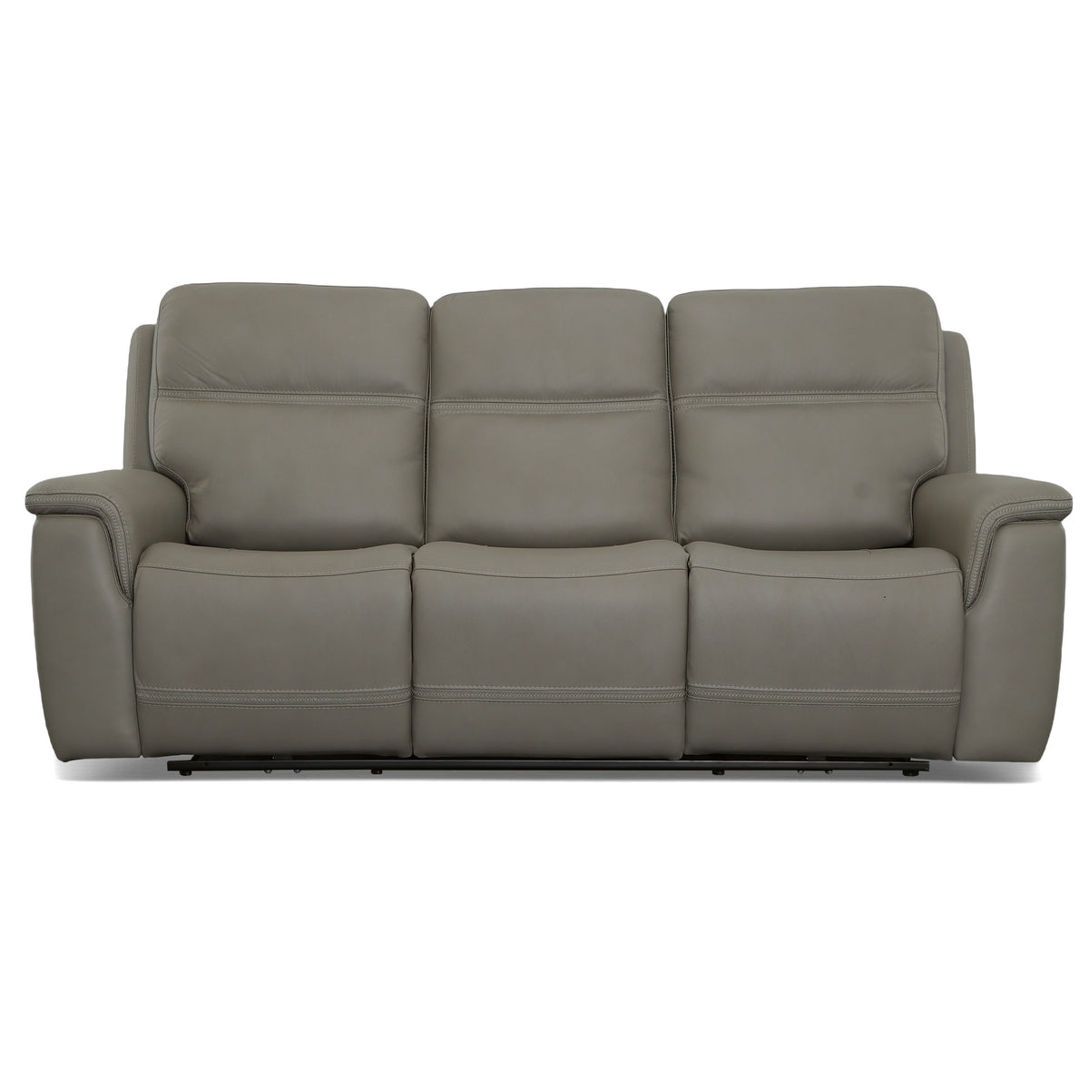 Sawyer Leather Power Reclining Sofa with Power Headrests & Lumbar
