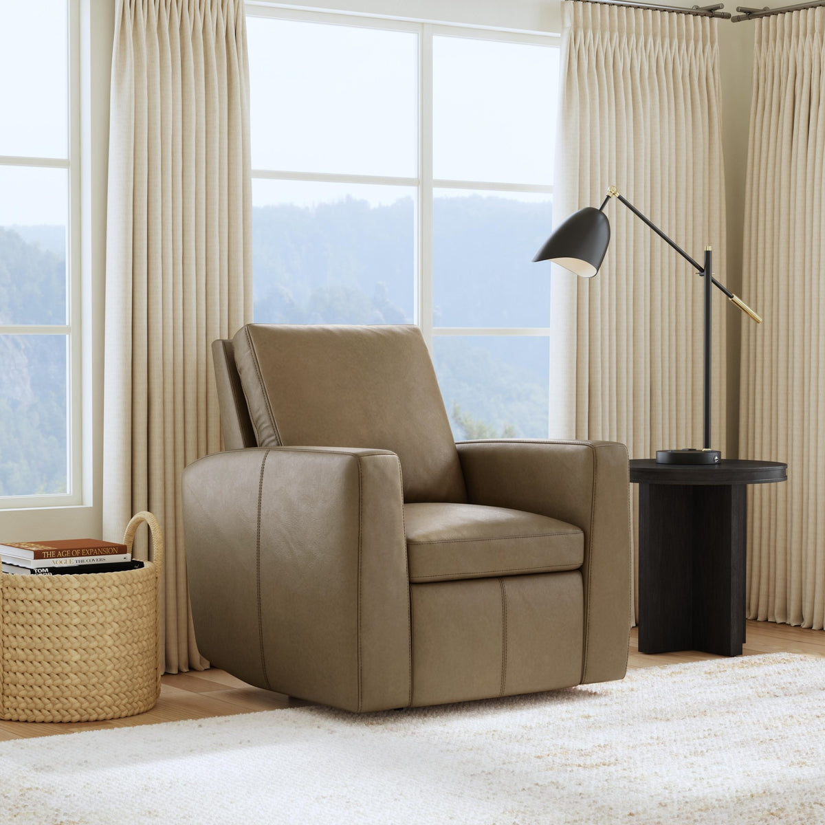 Aria Leather Power Recliner