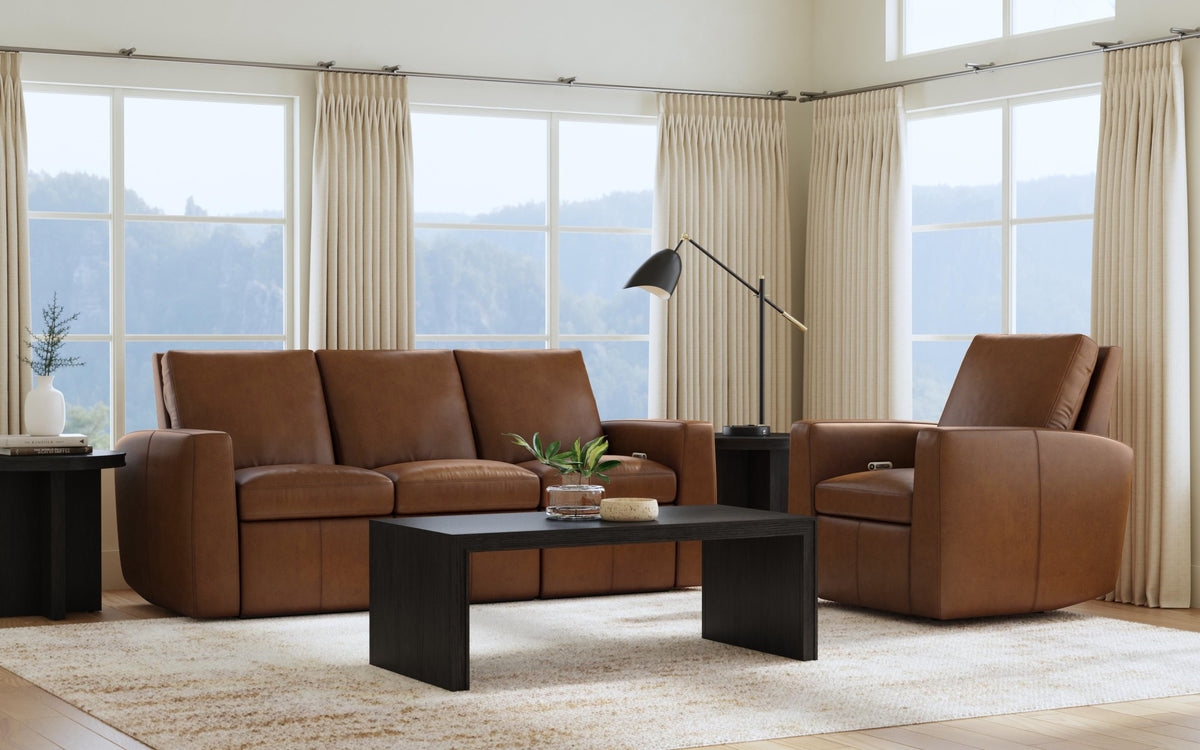 Aria Leather Power Reclining Sofa