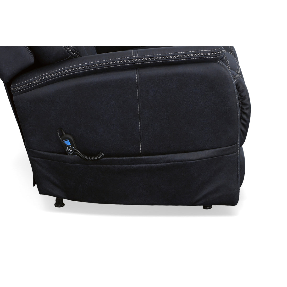 Atlas Fabric Power Lift Recliner with Power Headrest & Lumbar