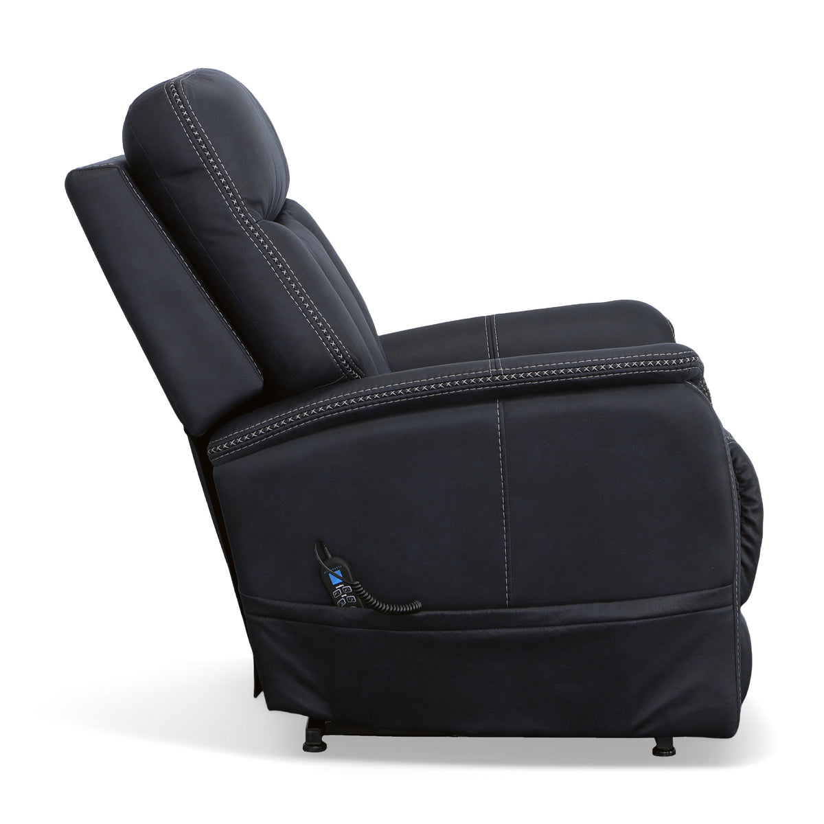 Atlas Fabric Power Lift Recliner with Power Headrest & Lumbar