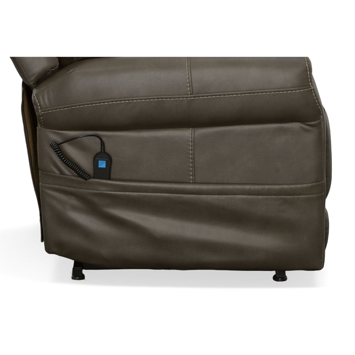 Jenkins Fabric Power Lift Recliner with Right-Hand Control & Power Headrest