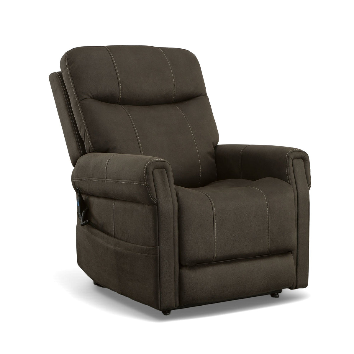 Jenkins Fabric Power Lift Recliner with Right-Hand Control & Power Headrest