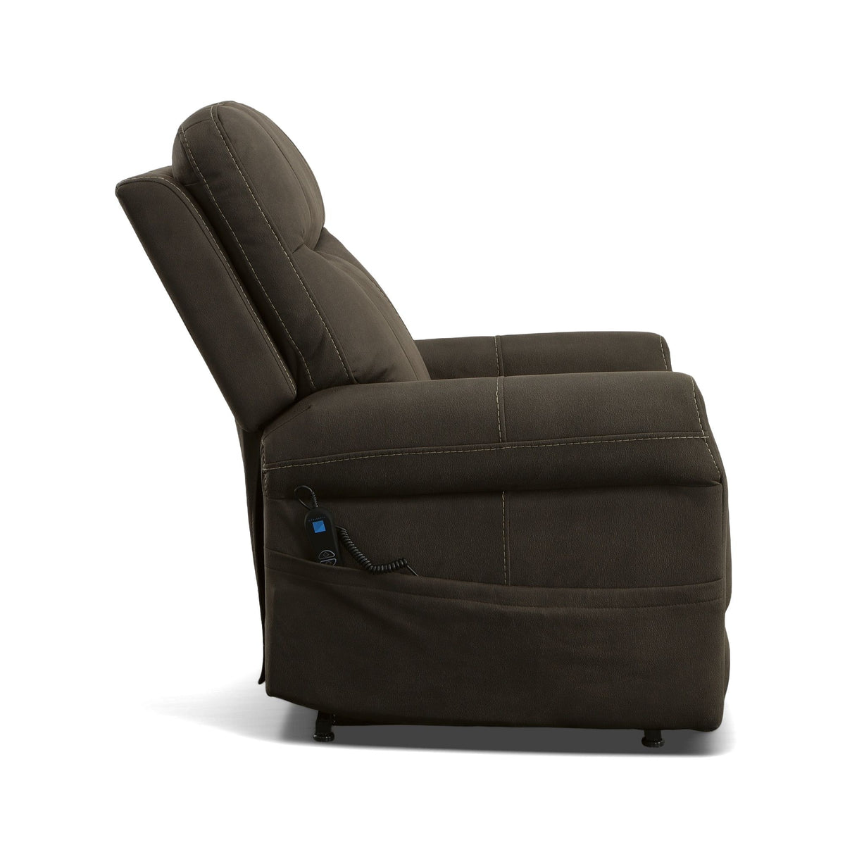 Jenkins Fabric Power Lift Recliner with Right-Hand Control & Power Headrest