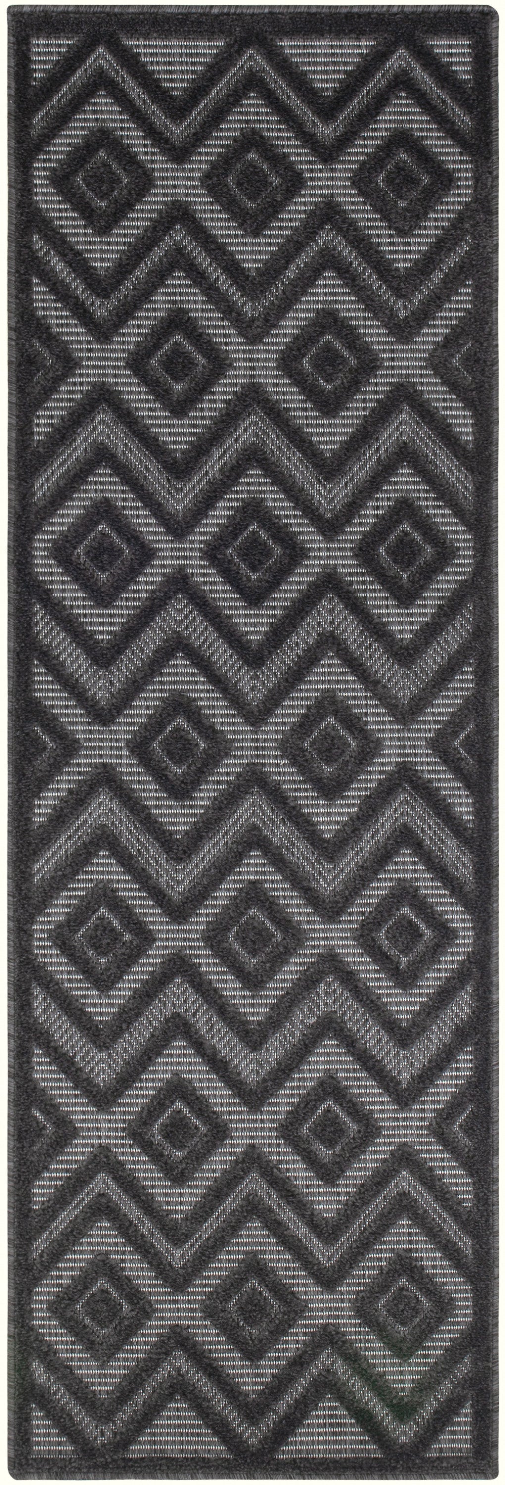 Versatile NRV01 Charcoal Black Rug