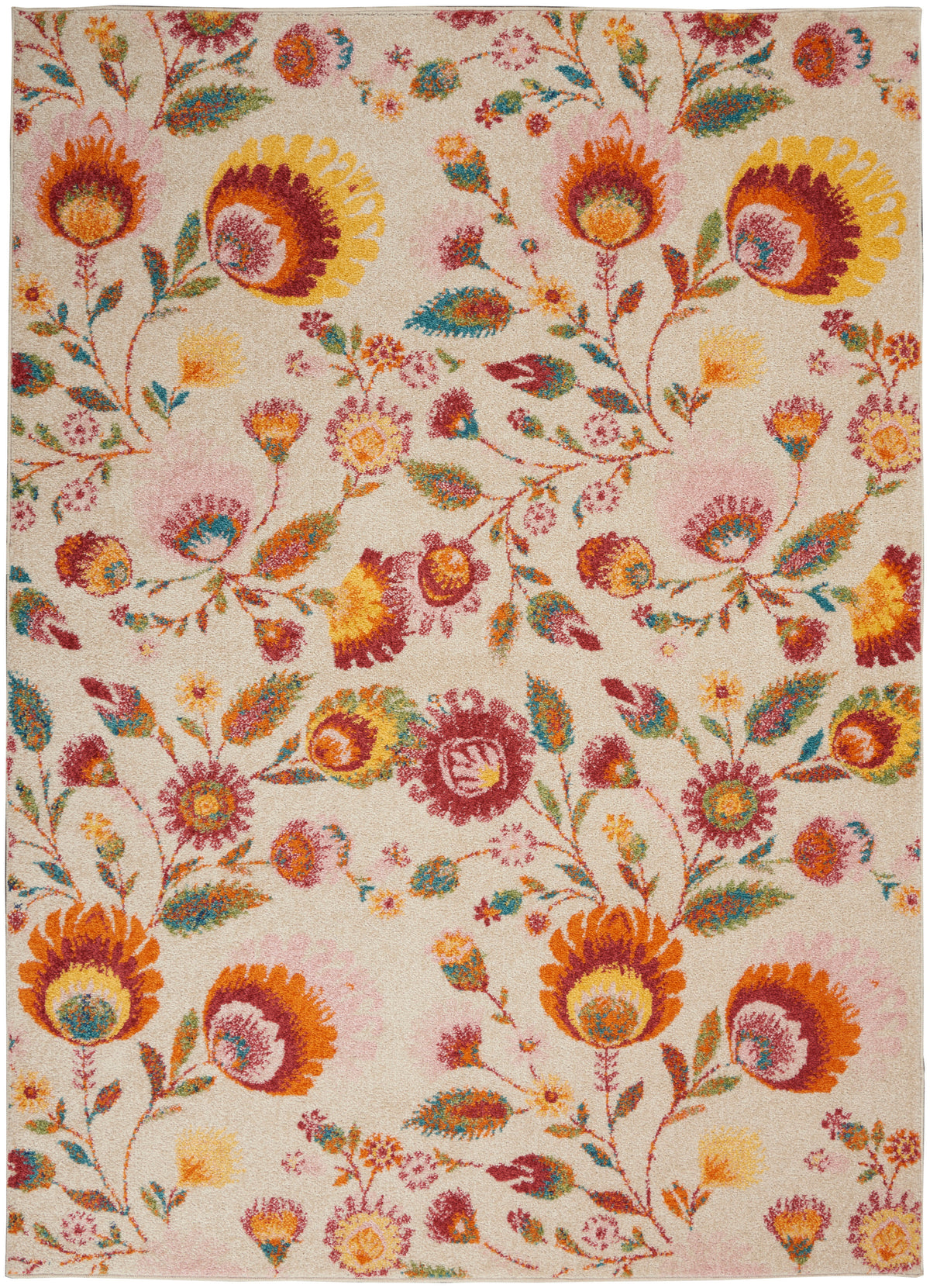 Allur ALR08 Ivory Multicolor Rug