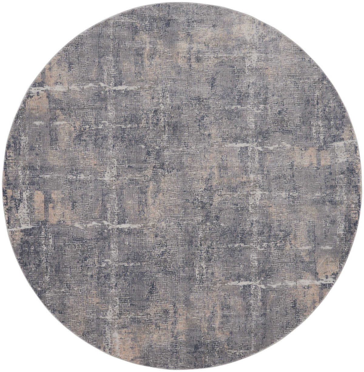 Rustic Textures RUS06 Grey Beige Rug