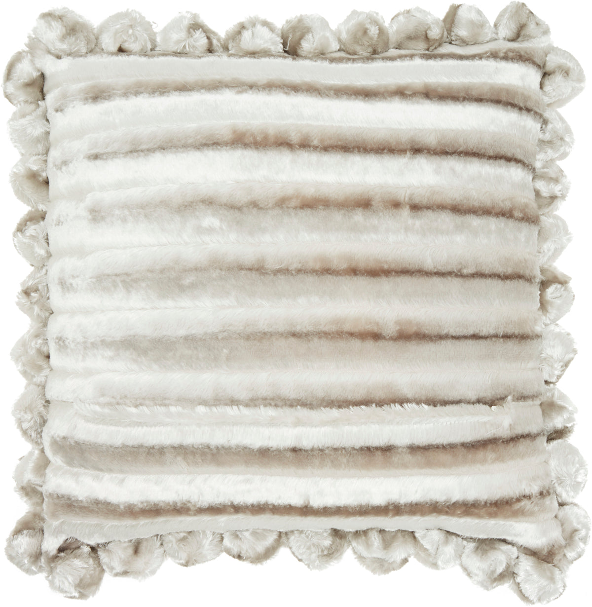 Sofia YS101 Silver 20" x 20" Throw Pillows