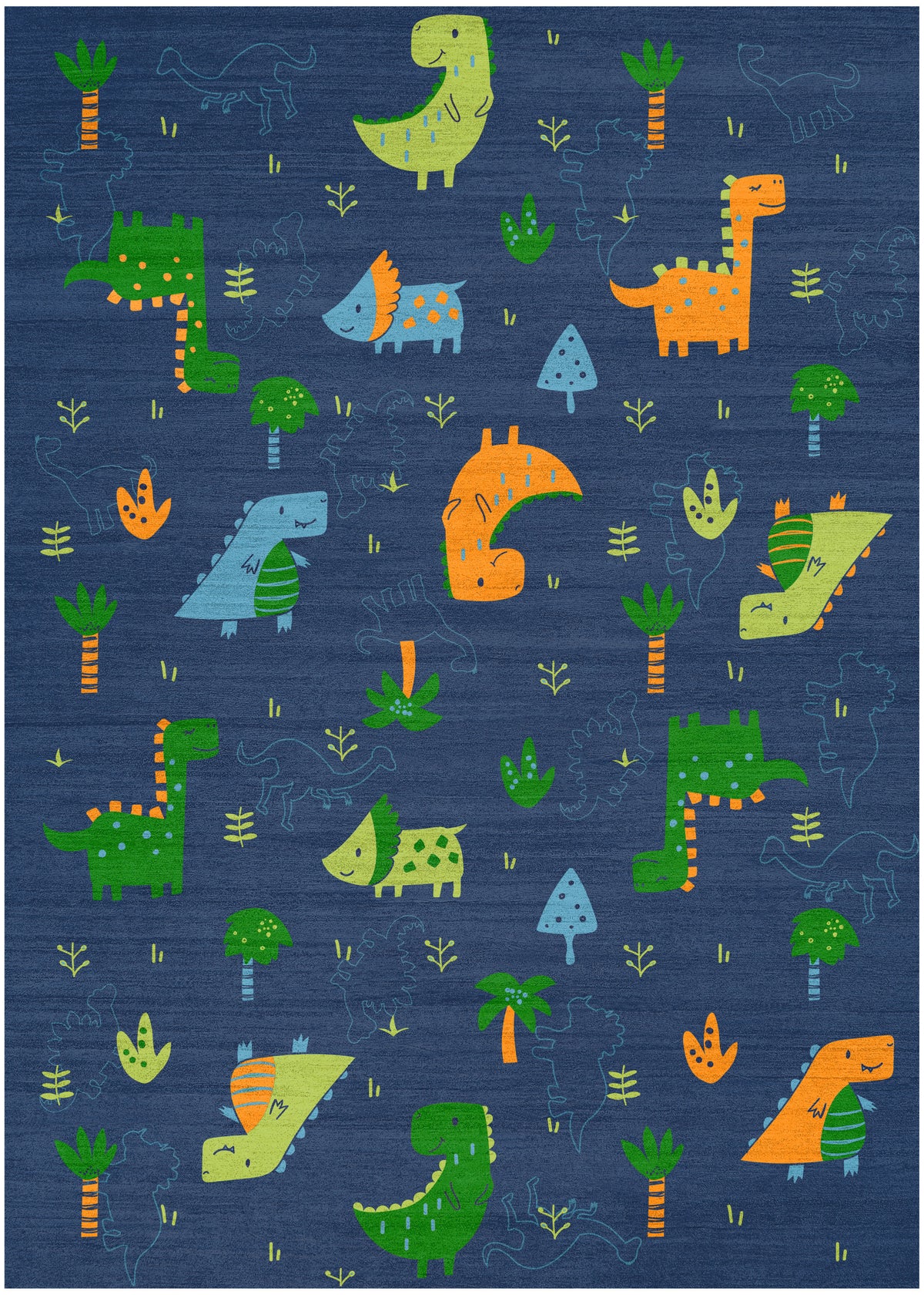 Imagination IMA16 Navy Multicolor Rug