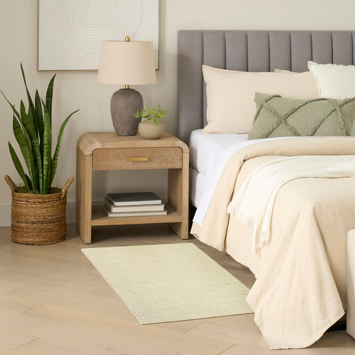 Strata SSS01 Ivory Rug