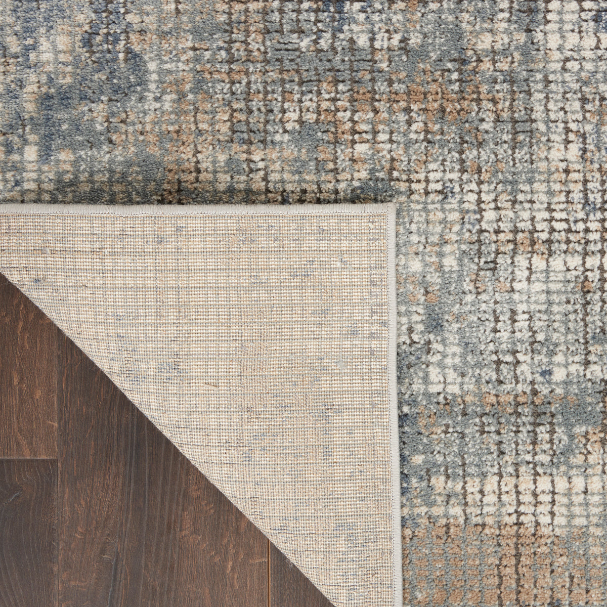 Quarry QUA02 Blue Beige Rug