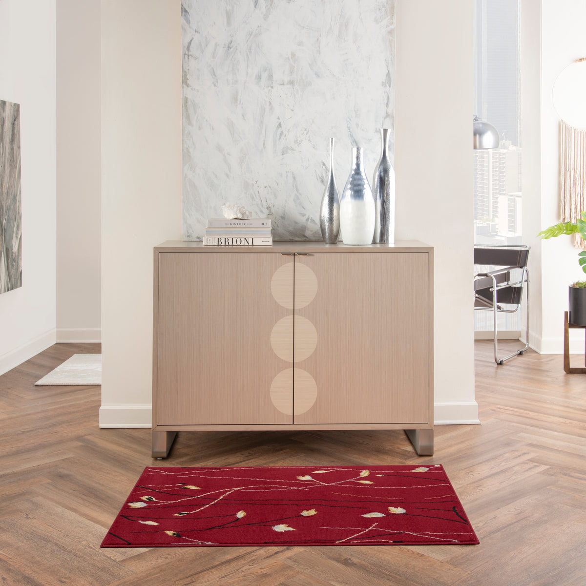 Grafix GRF15 Red Rug