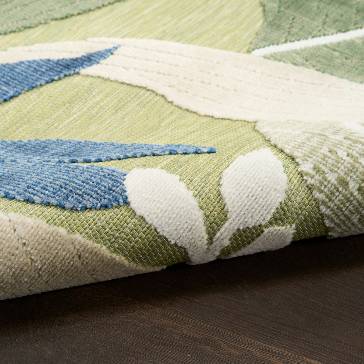 Suncoast SNC01 Green Blue Rug