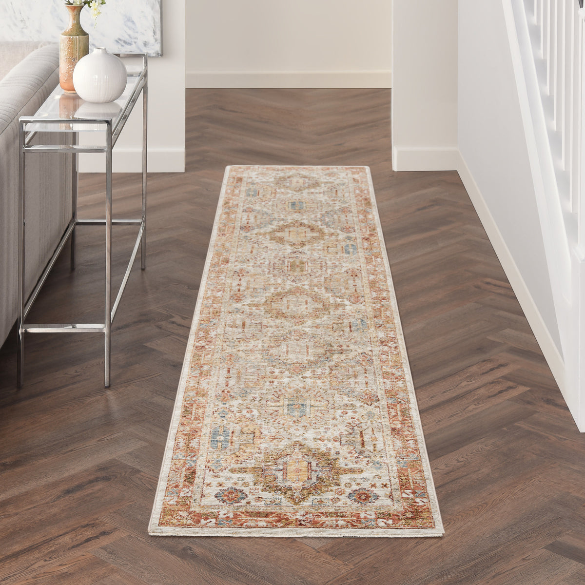 Sahar SHR01 Ivory Multicolor Rug