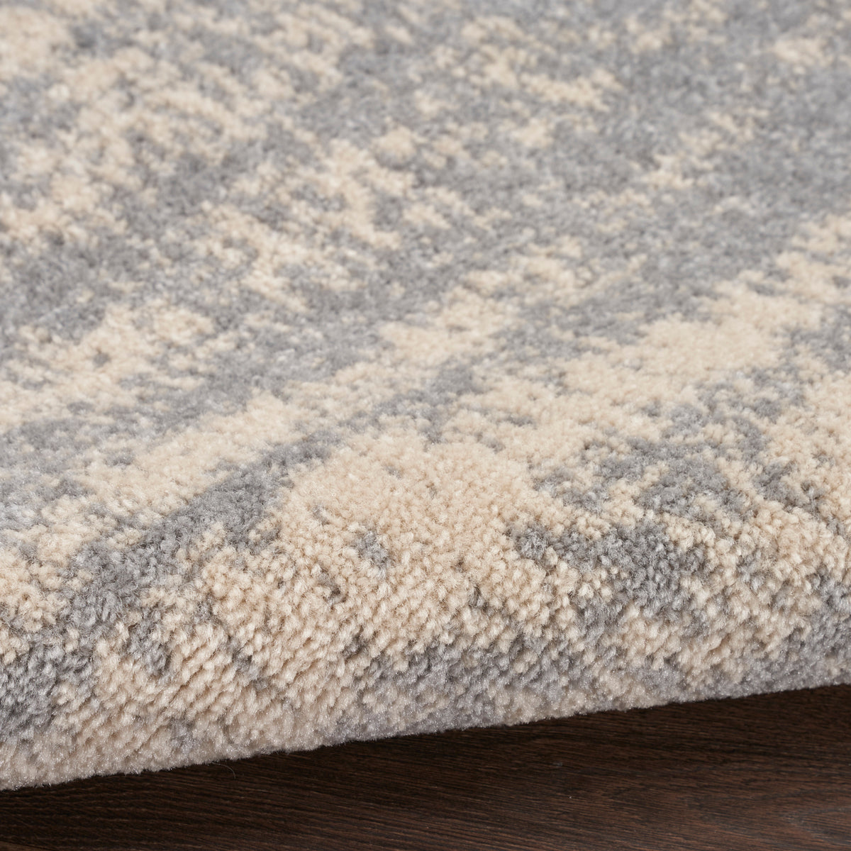 Nourison Essentials NRE03 Grey Beige Rug