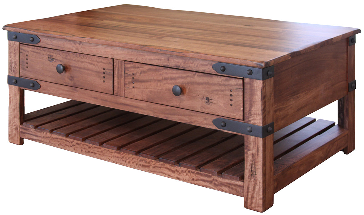 Parota II Cocktail Table, 4 Drawer