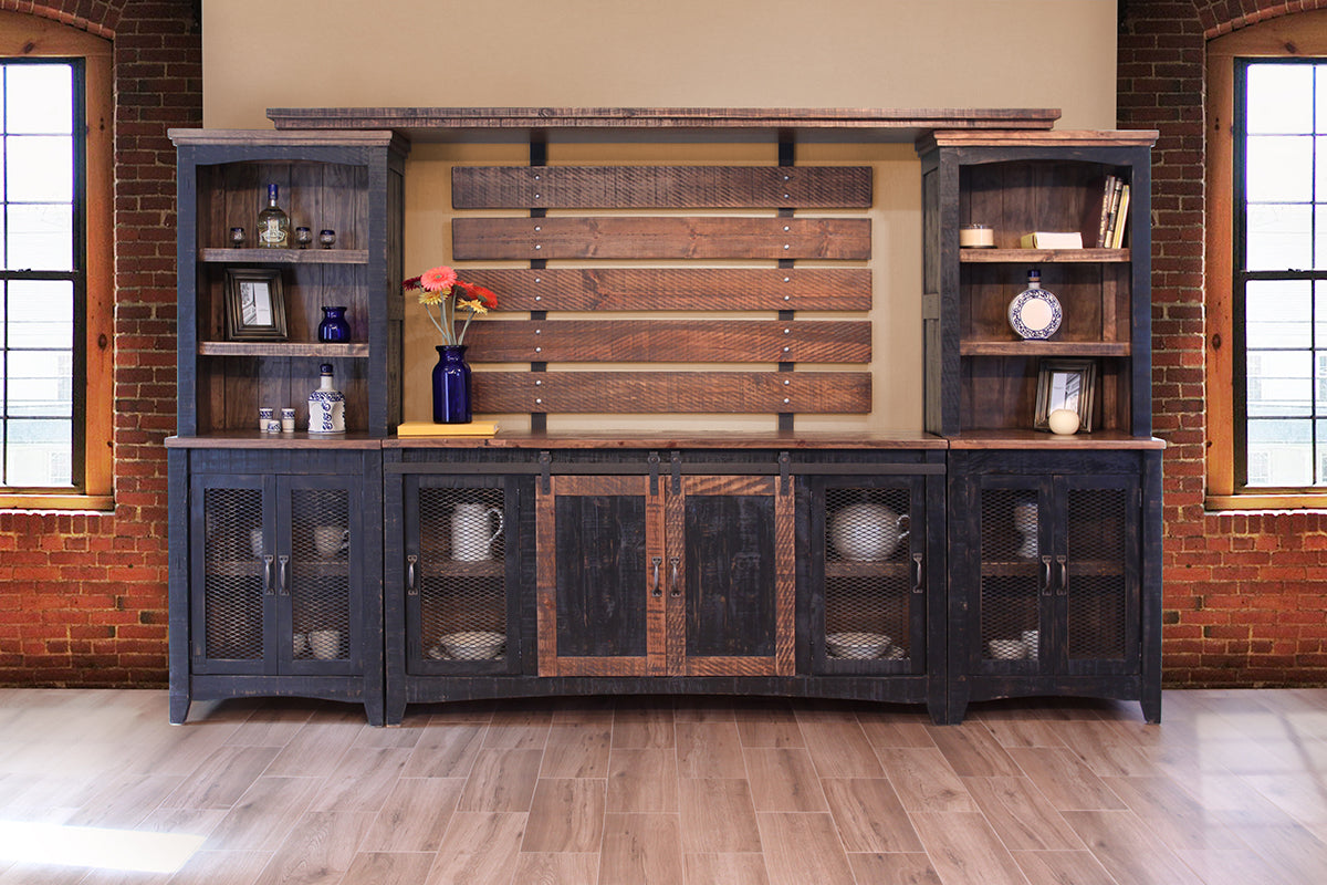 Pueblo Black Wall Unit