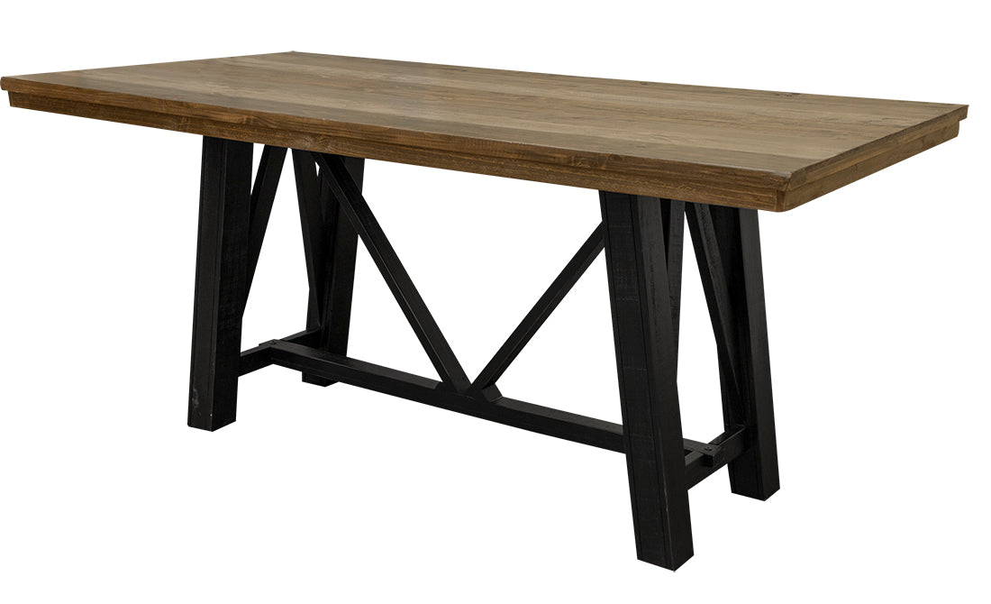 Loft Brown Table, Multicolor, Top