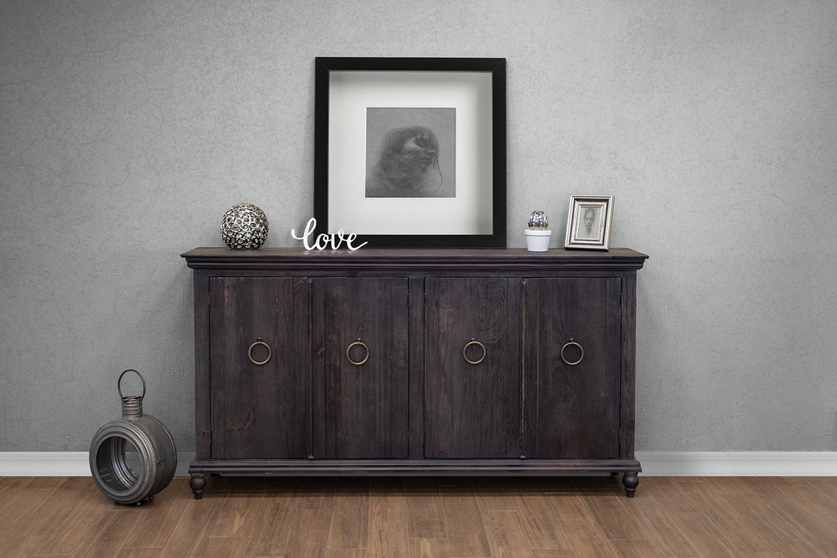 Capri Console, Black, 4 Door