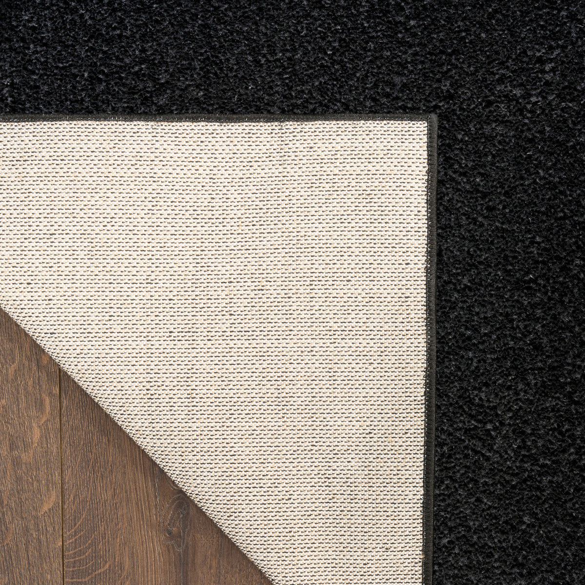 Pacific Shag PCS01 Black Rug