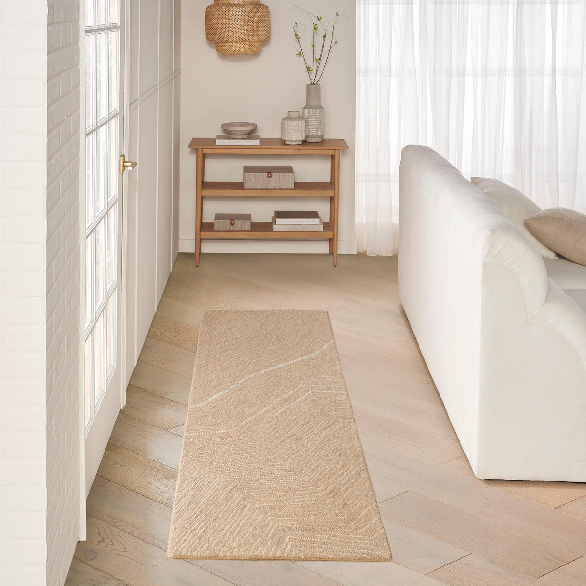 Pure Angles ANG01 Camel Rug