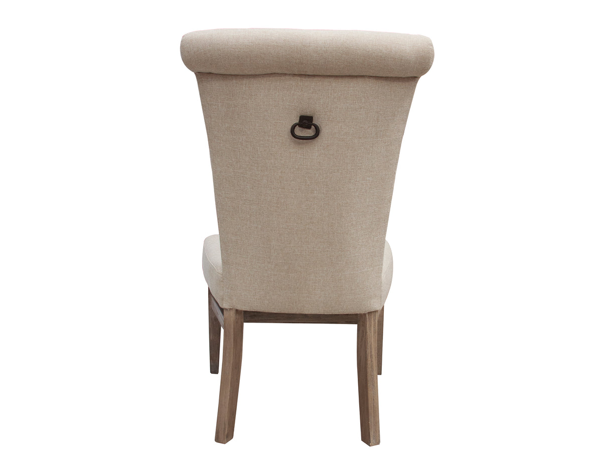 Bonanza Chair, White, Wooden