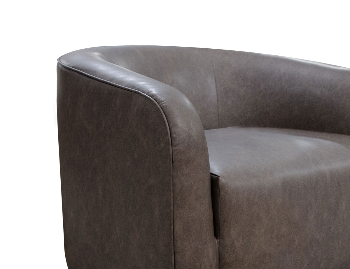 Suomi Sofa, Brown, Wooden Frame & Base
