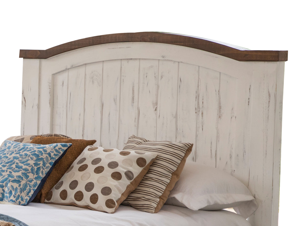Pueblo White Queen Bed