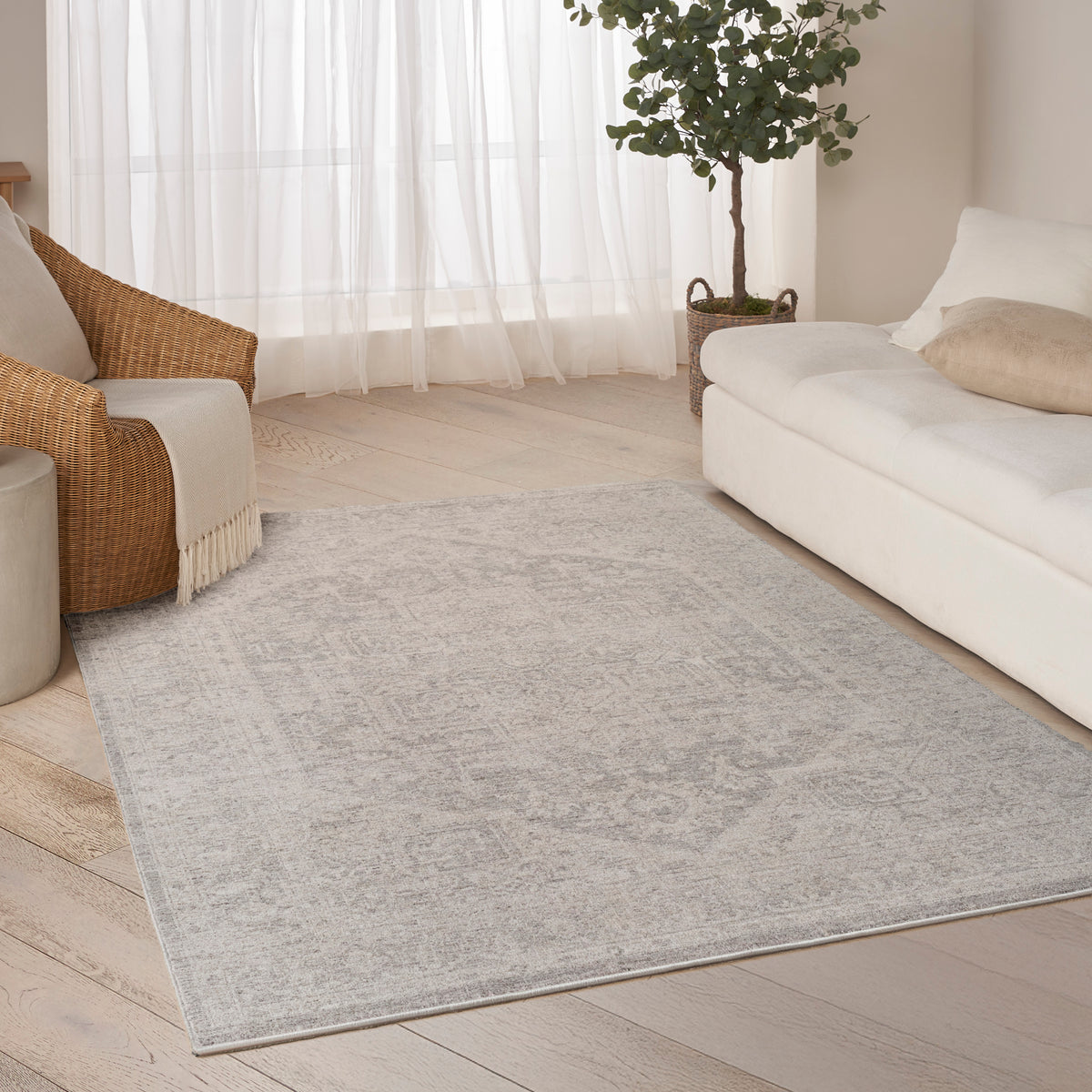 Pure Shades SAD02 Grey Rug