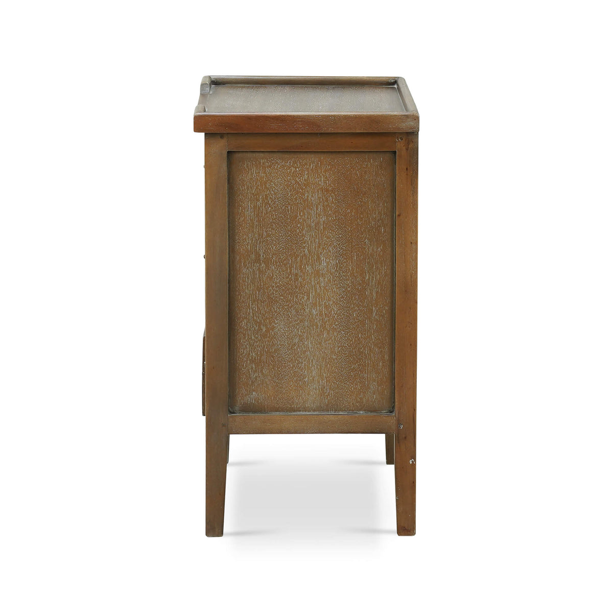 Eton 3 Drawer End Table in Straw Wash