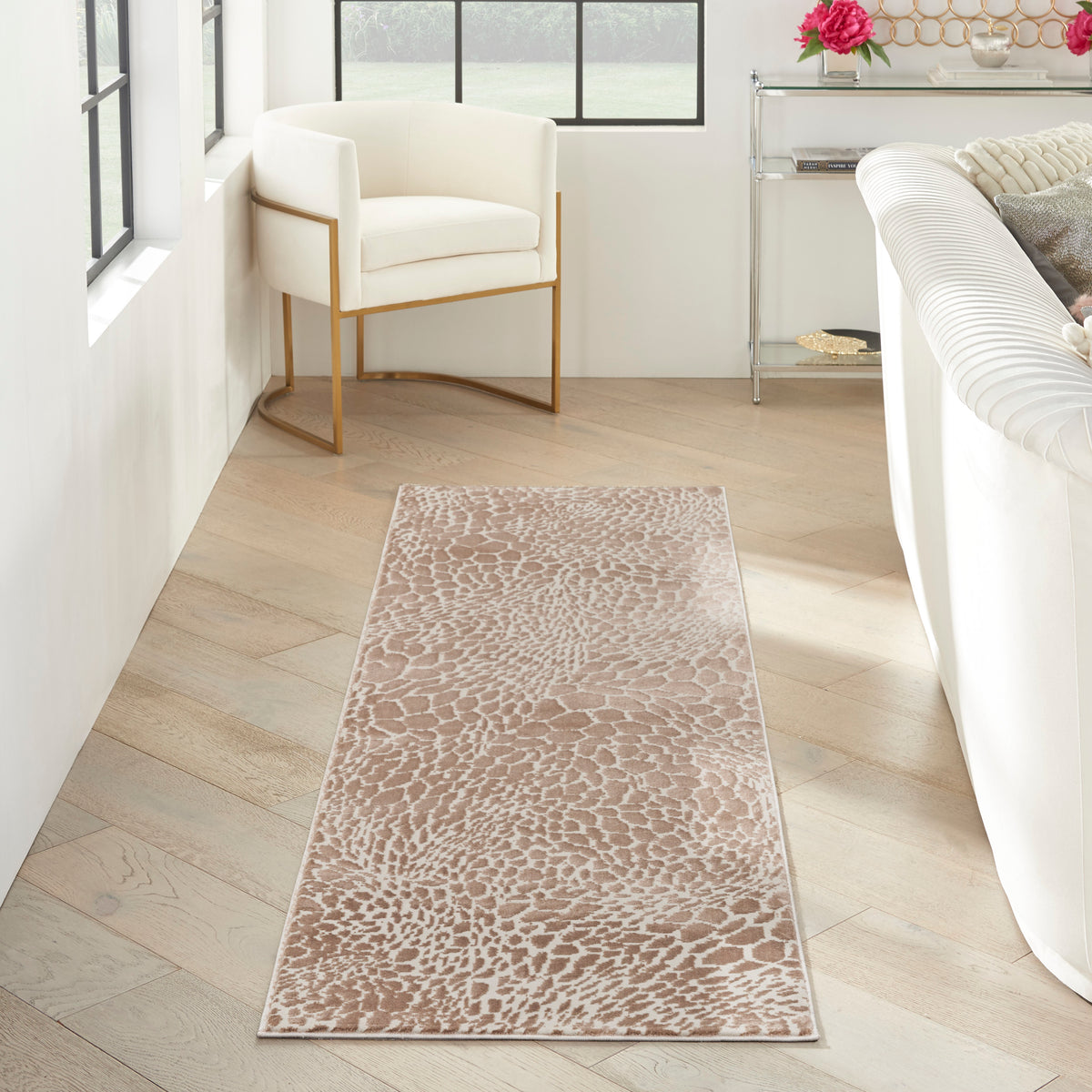 Desire DSR08 Camel Silver Rug