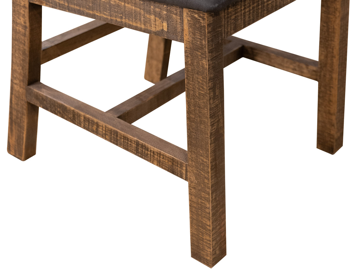 Loft Brown Chair, Multicolor, Wooden - IFD6443CHR
