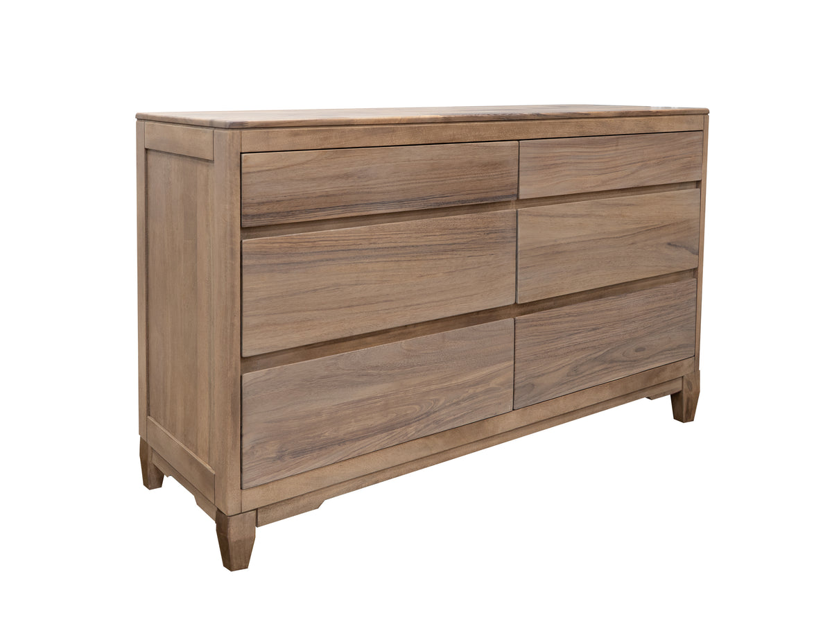 Parota Nova Dresser, 6 Drawer