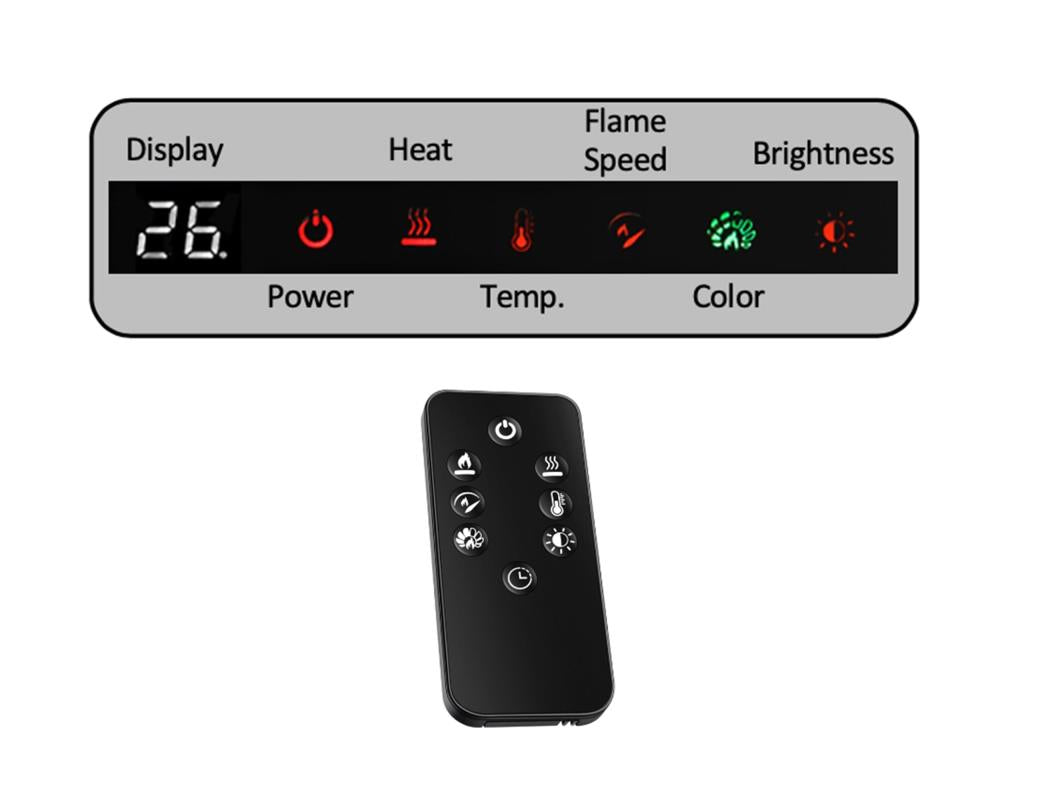 Mezquite 70" Fireplace