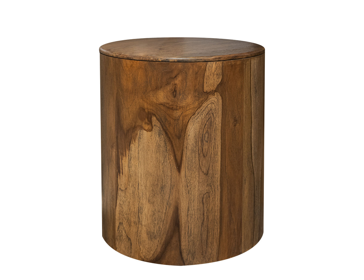 Balam Chairside Table, Brown