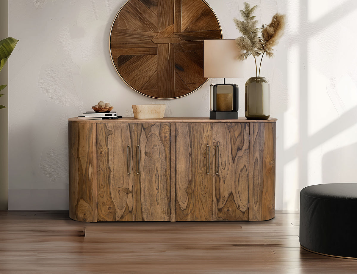 Balam Console, Brown, 4 Doors