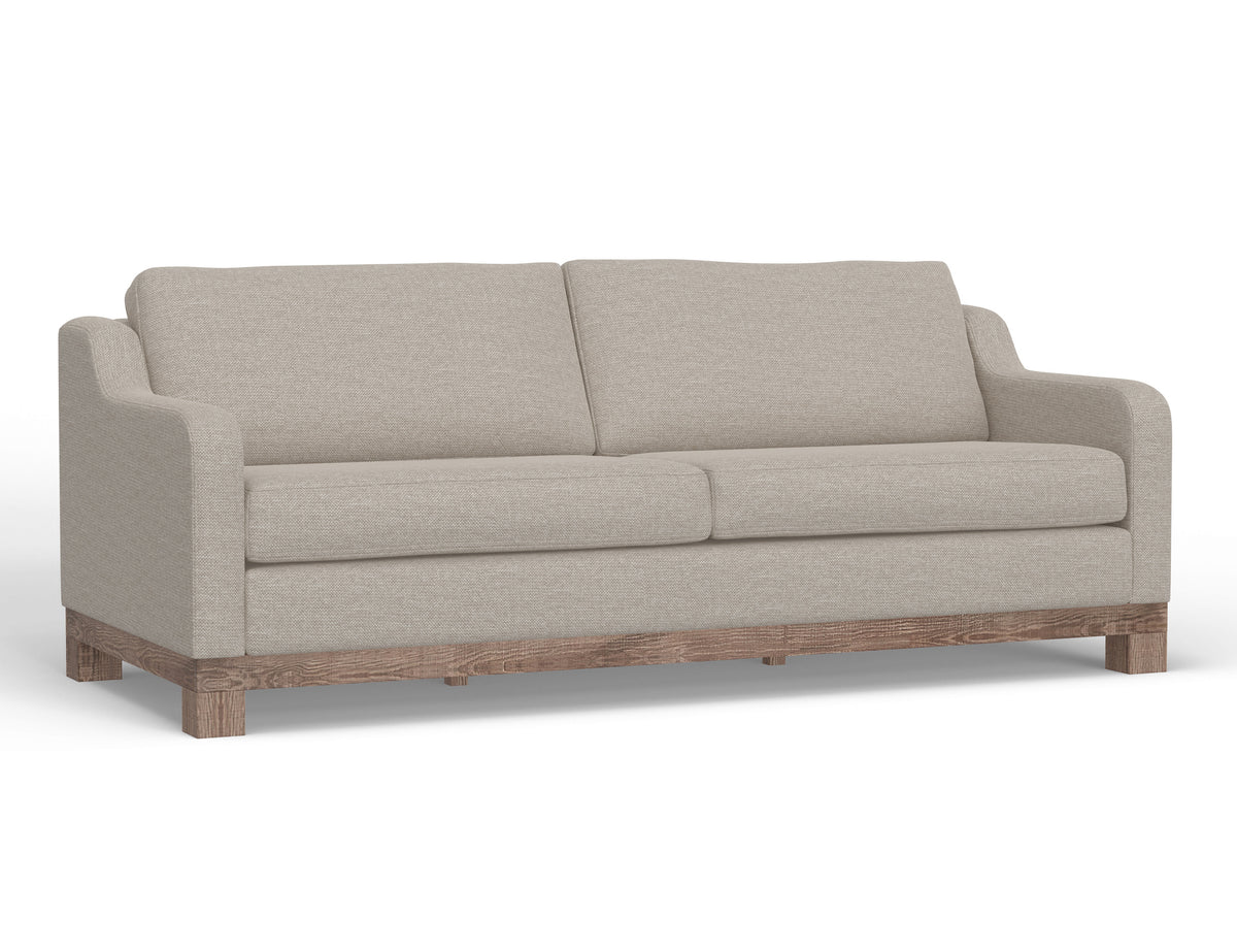 Samba Sofa, Beige, Wooden Frame & Base, Two-Cushion - IUP298-SOF-161-A