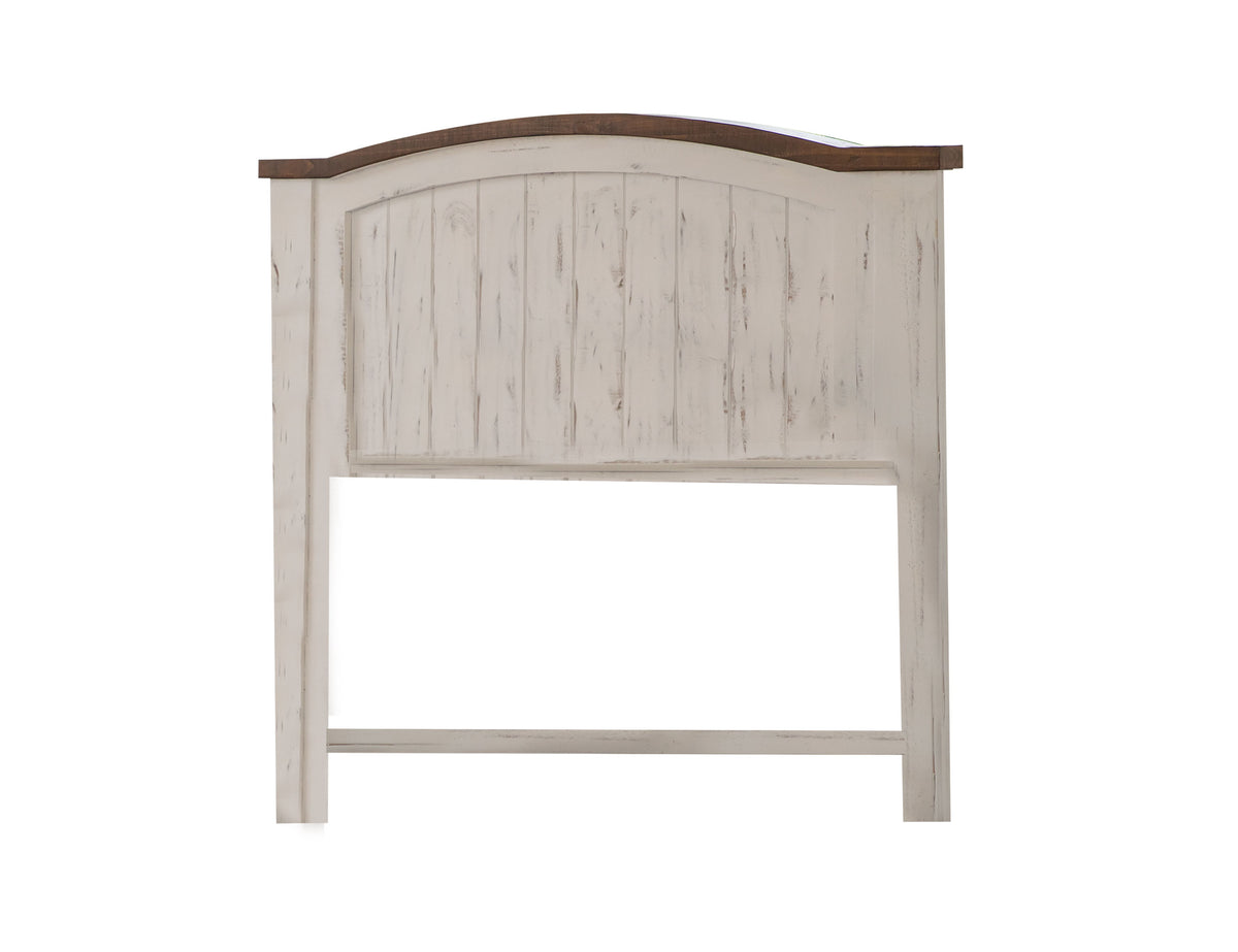 Pueblo White Queen Bed