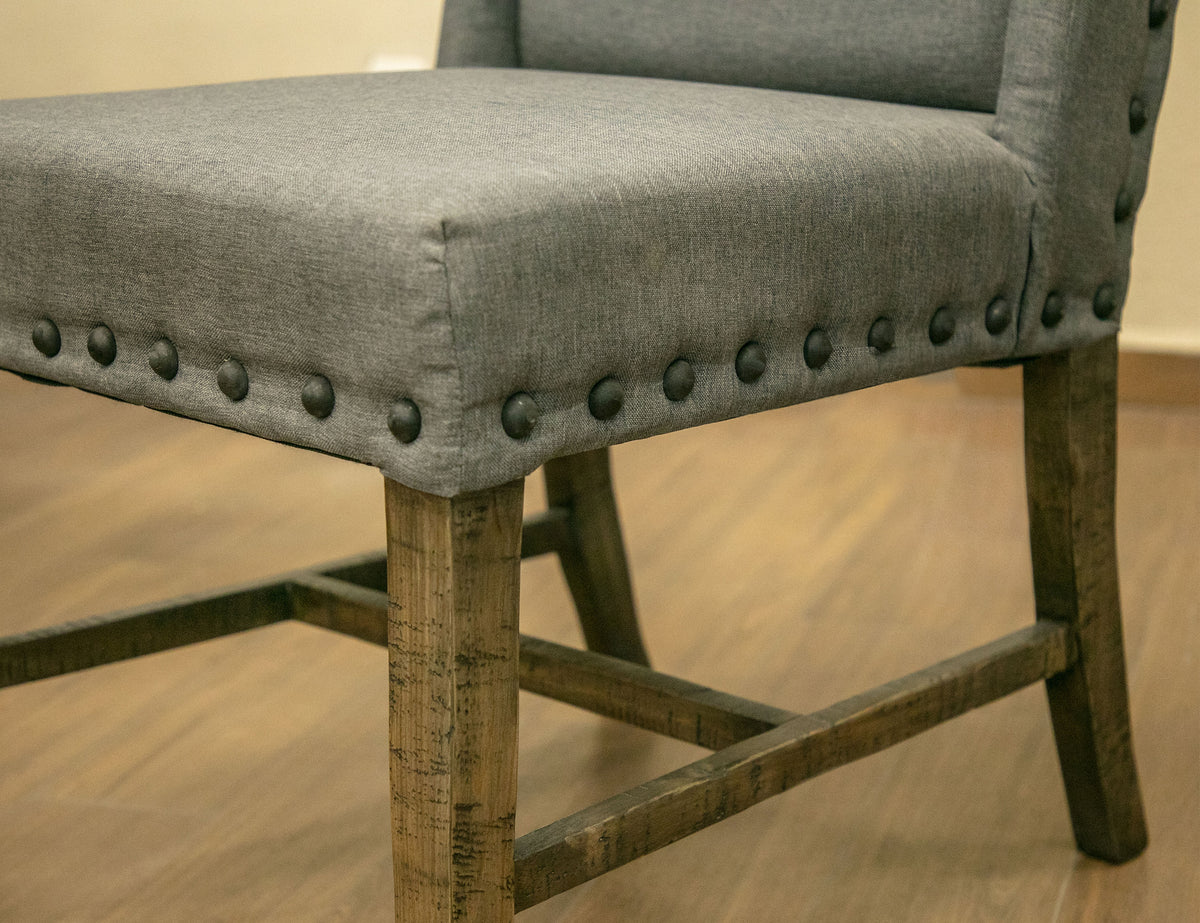 Loft Brown Chair, Gray, Wooden