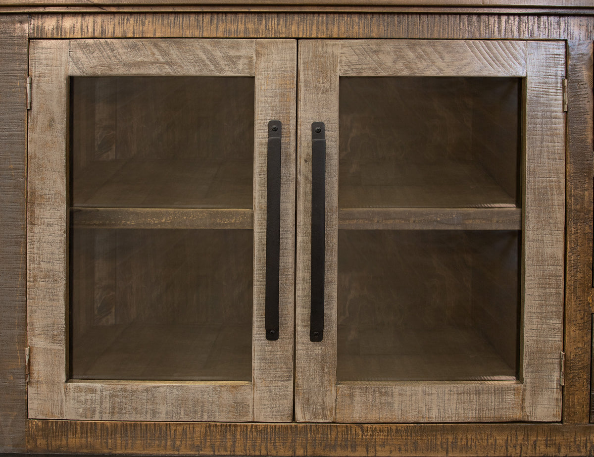 Loft Brown TV Stand, Multicolor, 2 Door TV Stand for Wall Unit