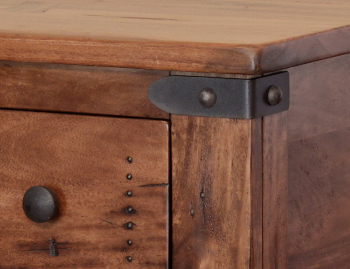Parota II Sofa Table, 3 Drawer