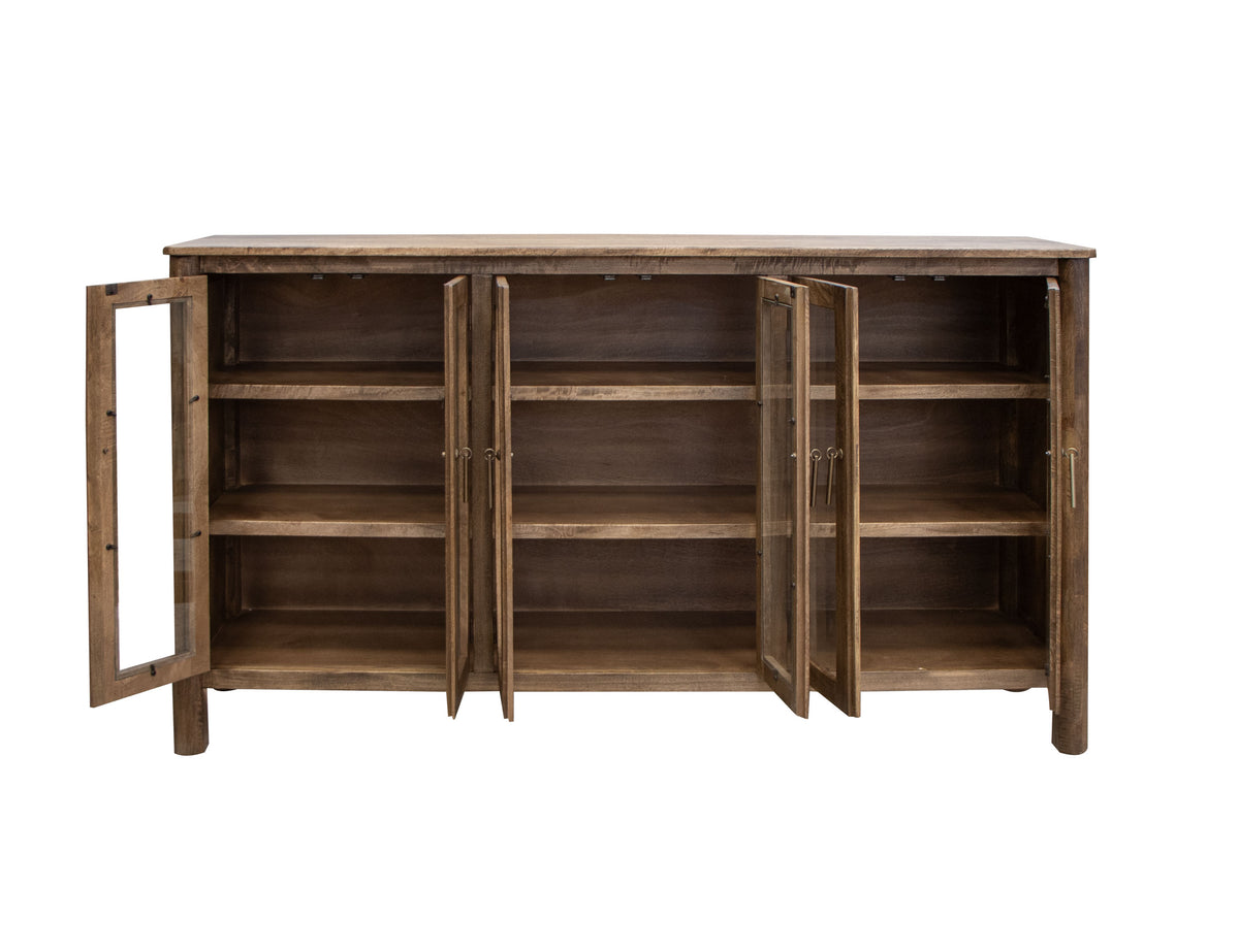 Olimpia Console, Brown, 6 Door
