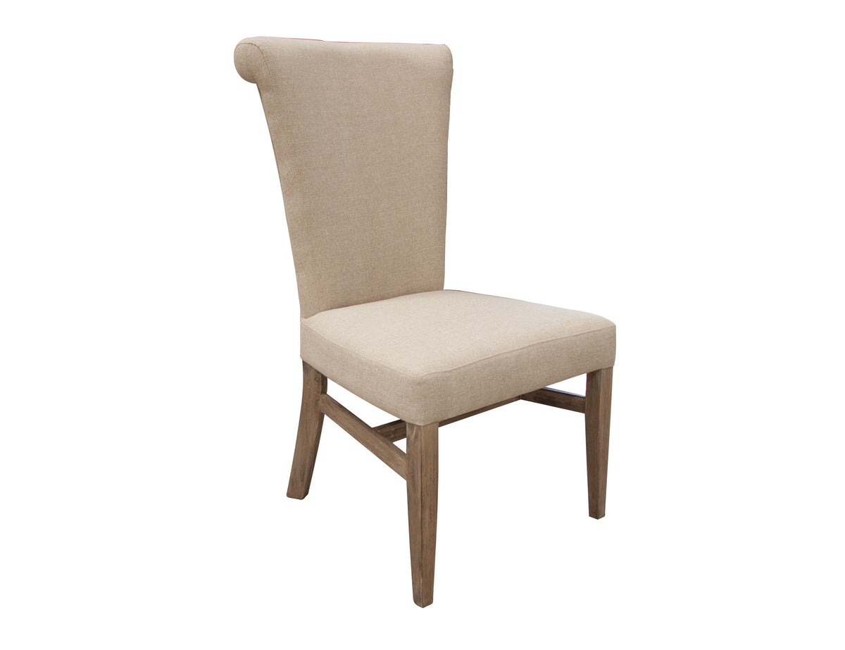 Bonanza Chair, White, Wooden