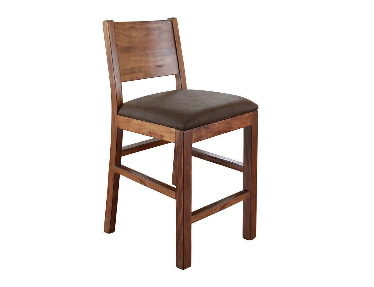 Parota Stool, Brown, Barstool 30"