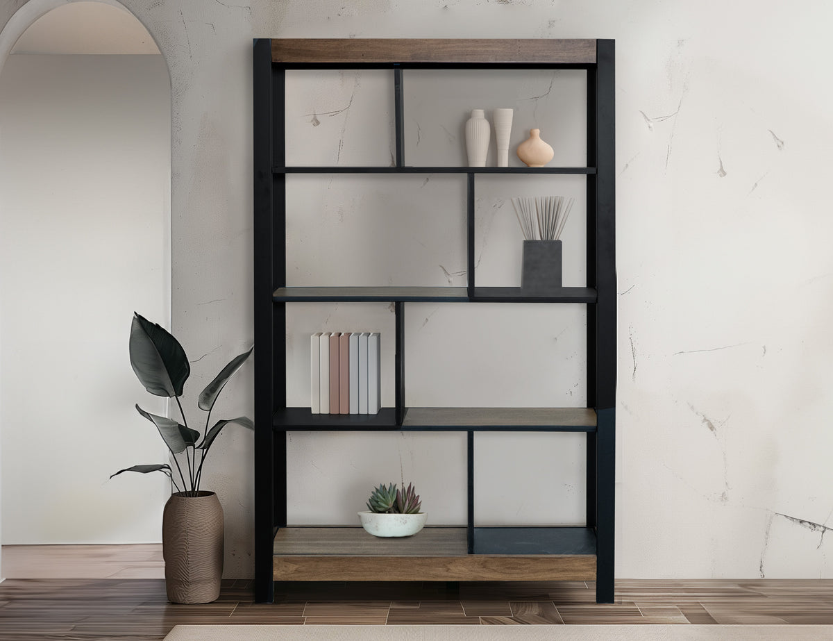 Tuxedo Bookcase, 8 Shelves