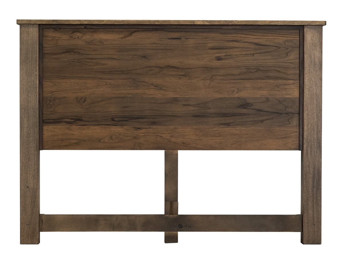 Natural Teca Headboard, Brown, 6/6 Headboard Eastern King