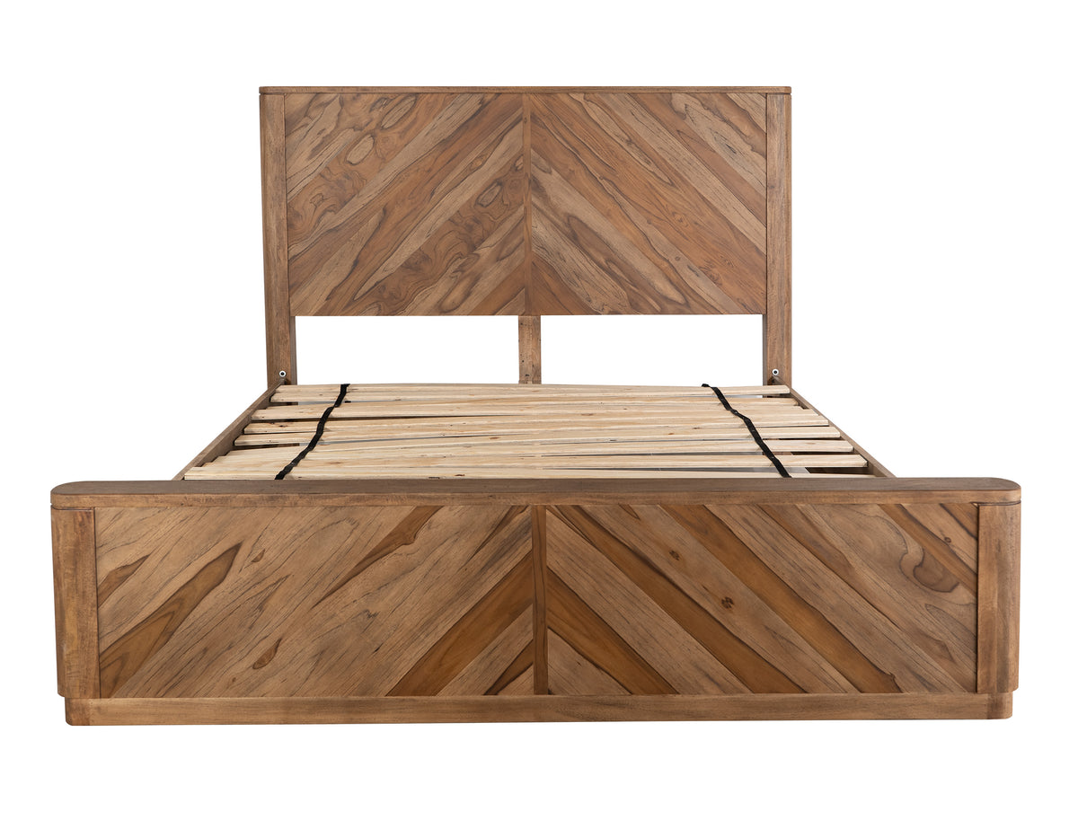 Balam Headboard, Brown, 6/6 Headboard Eastern King